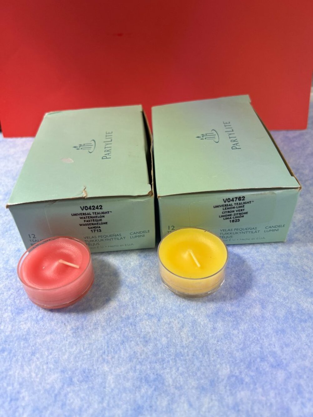 PartyLite Candles - 2 boxes of 12 tealights each